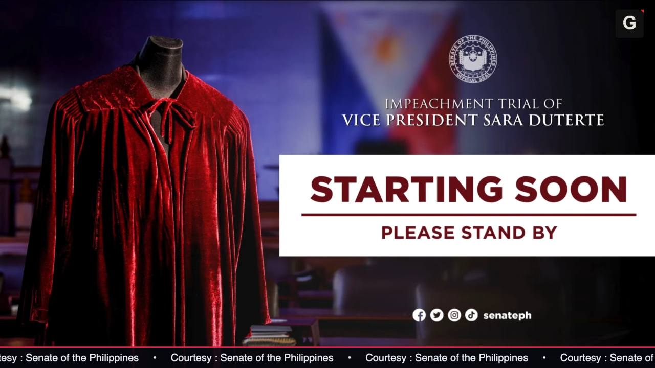 LIVE : Impeachment Trial of VP Sara Duterte